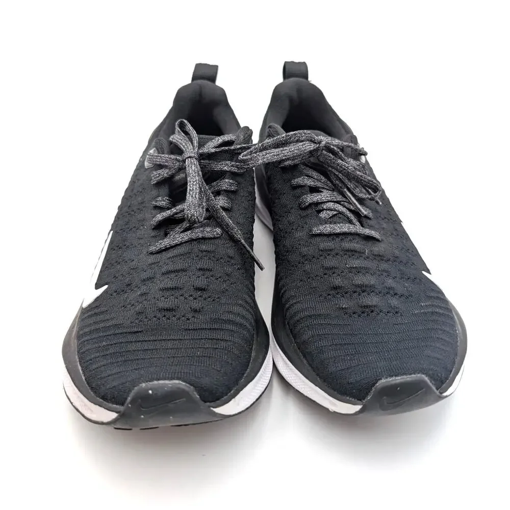 Nike InfinityRN 4 Women's Running Shoes DR2670- Black/White Size US8.5 EU40